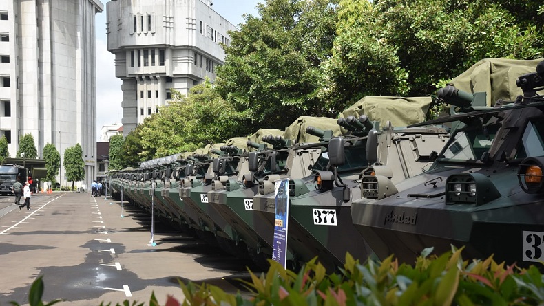 Dapat 43 Unit Kendaraan Tempur Baru Buatan Pindad, TNI Semakin Sangar