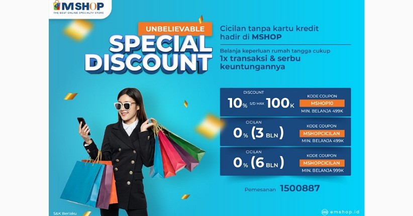 Belanja Online Aman dan Proses Cepat di MSHOP