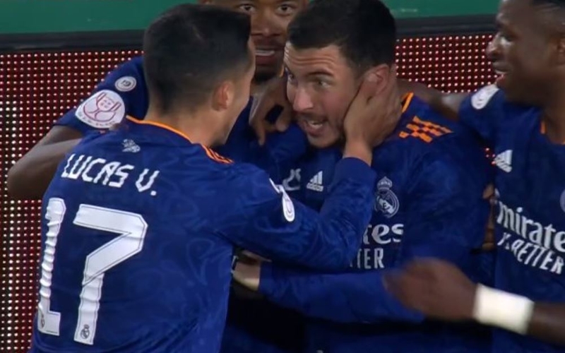 Hasil Elche Vs Real Madrid: Hazard Pahlawan, Los Blancos Tembus Perempat Final Copa del Rey