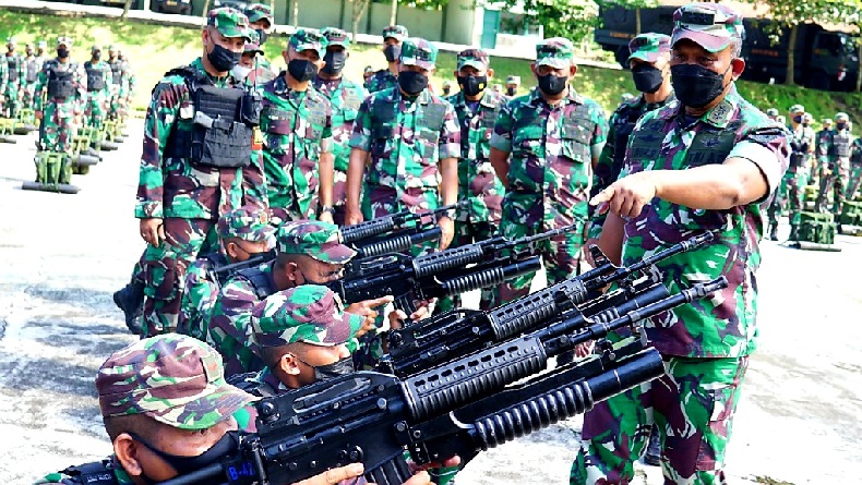 Yonif Raider 301 Siap Tugas ke Papua, Asops KSAD: Berangkat dan Kembali Harus Lengkap