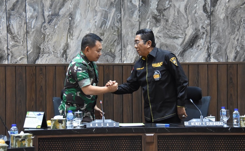 Serius Ikut Atasi Narkoba, KSAD Gandeng Granat