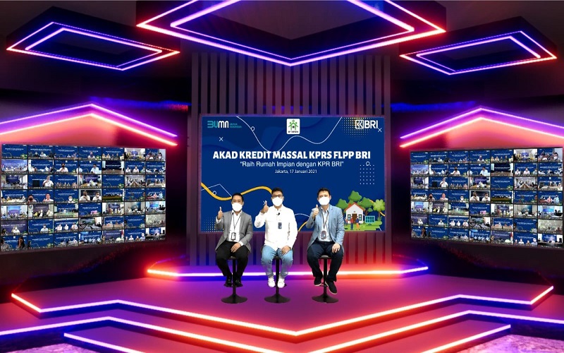 BRI Mudahkan Layanan Pengajuan KPR, Dukung Program Satu Juta Rumah