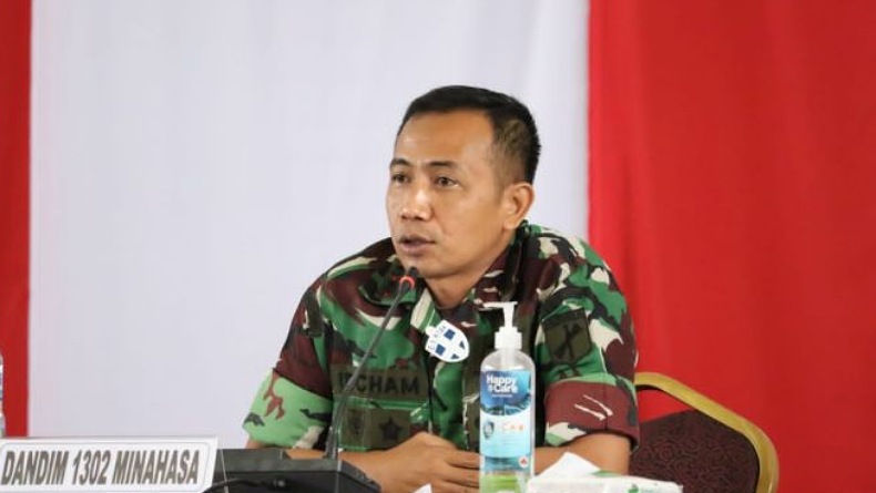 Dandim Minahasa Siagakan Personel Antisipasi Bencana Alam dan Cuaca Ekstrem