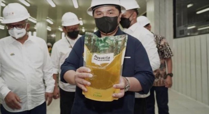 PTPN Group Siapkan 750.000 Liter per Bulan hingga Mei Dukung Program Minyak Goreng Murah