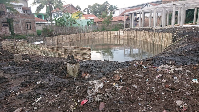 Warga Cimahi Keluhkan Banjir Musiman, PT KCIC Bangun Kolam Retensi