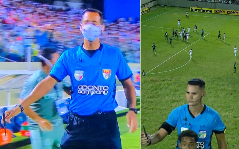 Ngeri, Laga Sepak Bola di Brasil Diwarnai Aksi Lempar Pisau ke Lapangan Pertandingan