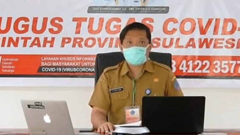 33.631 Warga Sulut Sembuh dari Covid-19, Isolasi Mandiri Masih 90 Orang