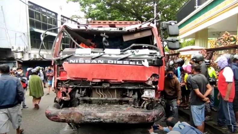 Fakta Baru Kecelakaan Maut di Balikpapan, Sopir Truk Ternyata Pakai SIM Palsu