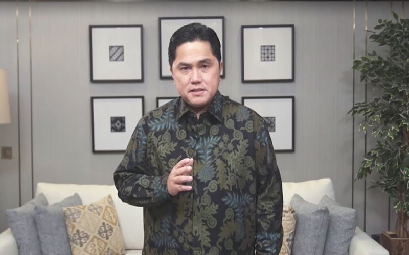 Erick Thohir Wanti-wanti Ada Monopoli Penerbangan Nasional