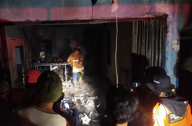 Warung Kelontong di Gunungkidul Ludes Terbakar, Kerugian Capai Rp150 Juta