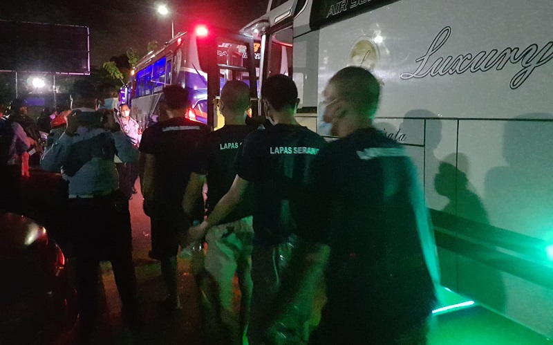 55 Napi Bandar Narkoba di Banten Dipindah ke Nusakambangan