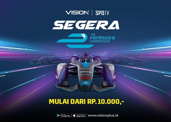 Wow, Mulai Tayang Besok! Saksikan Semua Seri Formula E FIA 2021/2022 Live di Vision+