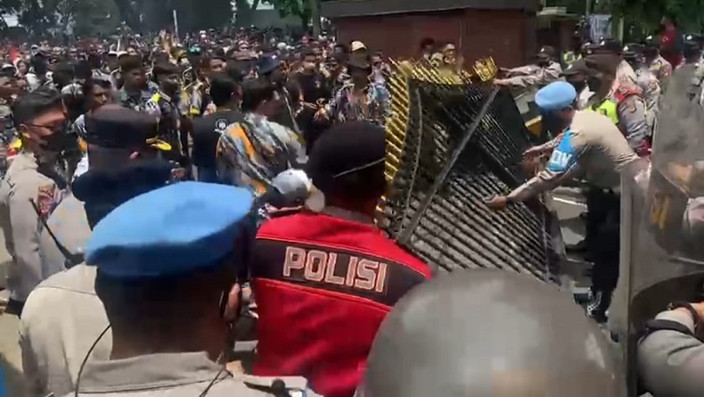 Ketum DPP GMBI Jadi Tersangka Kasus Aksi Anarkistis di Mapolda Jabar