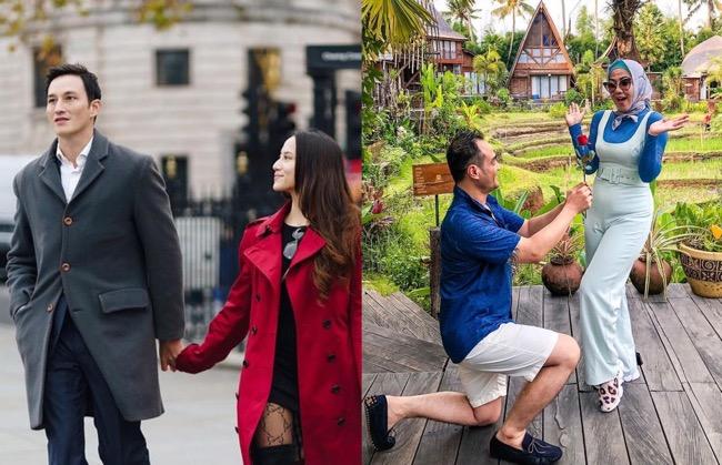 Intip Kemesraan 5 Pasangan Artis Janda dan Duda, Bucin di Usia Tua