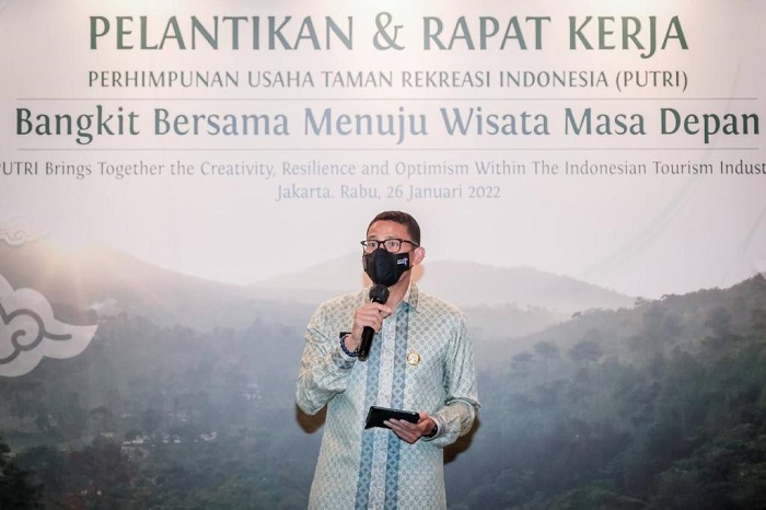 Menparekraf Dorong Taman Rekreasi Berperan Aktif Membuka Lapangan Kerja