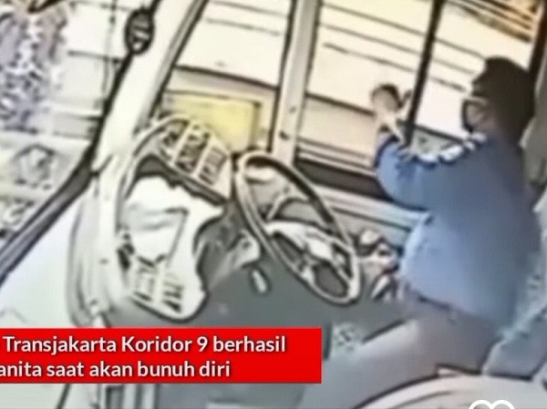 Transjakarta Minta Sopir Lain Tiru Aksi Khaerun yang Gagalkan Perempuan Hendak Bunuh Diri