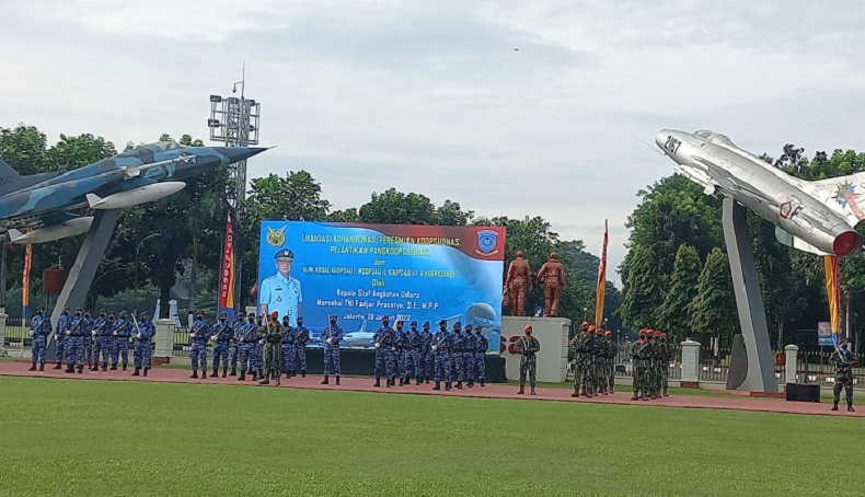 Resmikan Koopsudnas, KSAU : TNI AU Optimalkan Pertahankan Wilayah Udara NKRI