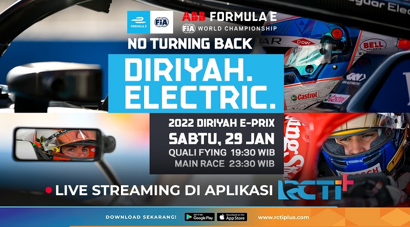Link Live Streaming Nonton Formula E Gratis di RCTI+ Malam Ini