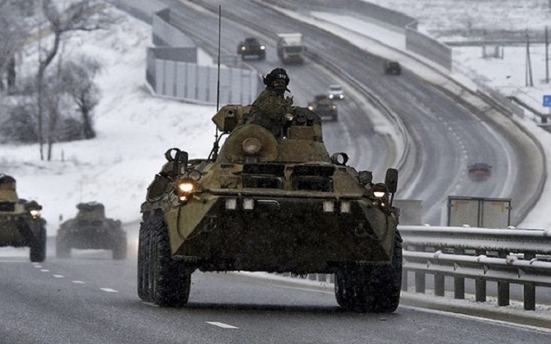 Rusia Dapat Menginvasi Ukraina dalam Beberapa Hari atau Pekan ke Depan