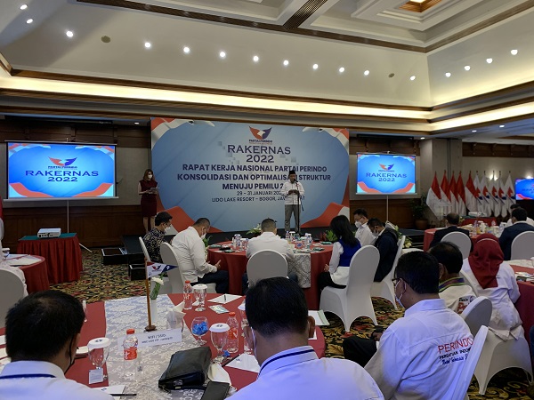 Digelar Hari Ini, #RakernasPartaiPerindo Jadi Trending Topic Twitter