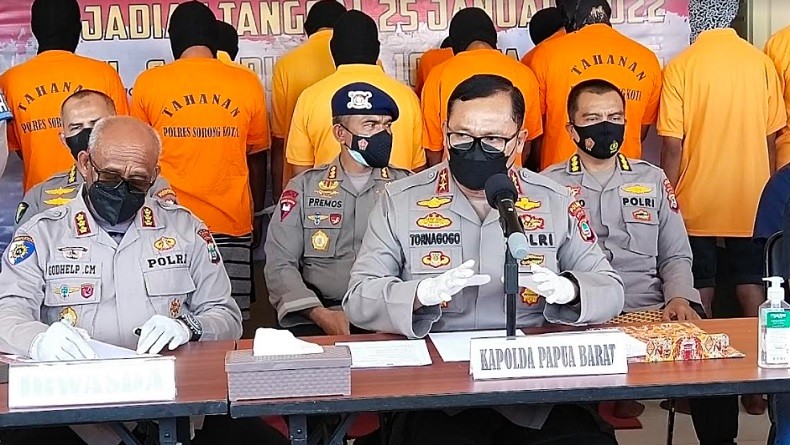 11 Orang Ditangkap Kasus Bentrokan Maut di Sorong, 9 Pembakar Klub Malam Double O