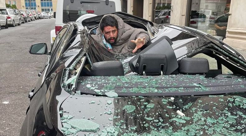 Ajaib Pria Ini Selamat Setelah Jatuh dari Lantai 9 Gedung, Sempat Ngobrol dengan Saksi Mata