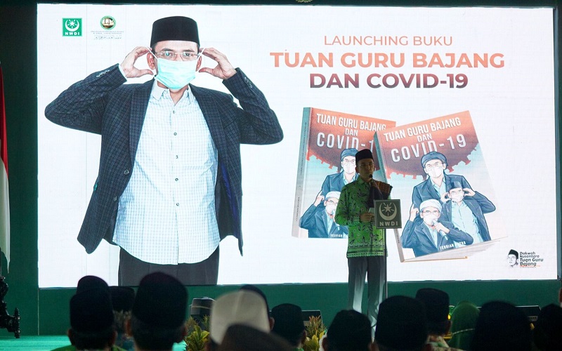 Tutup Muktamar NWDI, TGB Luncurkan Buku Tentang Covid-19