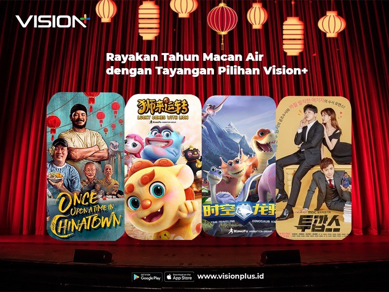 Rayakan Imlek dengan Tayangan Pilihan Vision+, Ada Once Upon a Time in Chinatown hingga Two Cops
