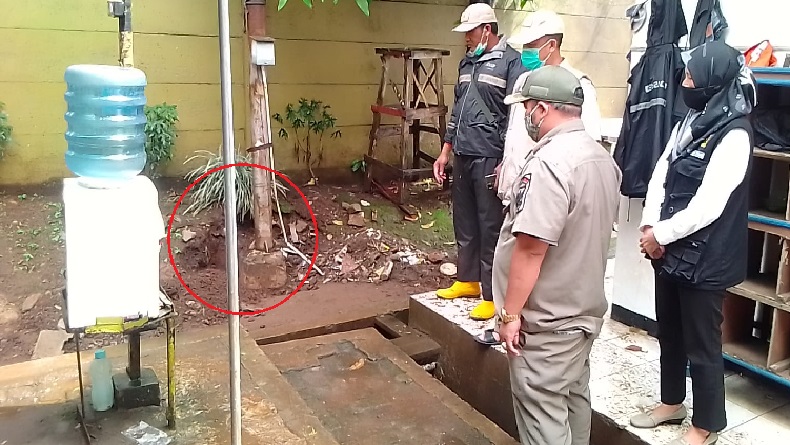 Asap Keluar dari Dalam Tanah di Sukalarang Sukabumi, Karyawan Pabrik Panik