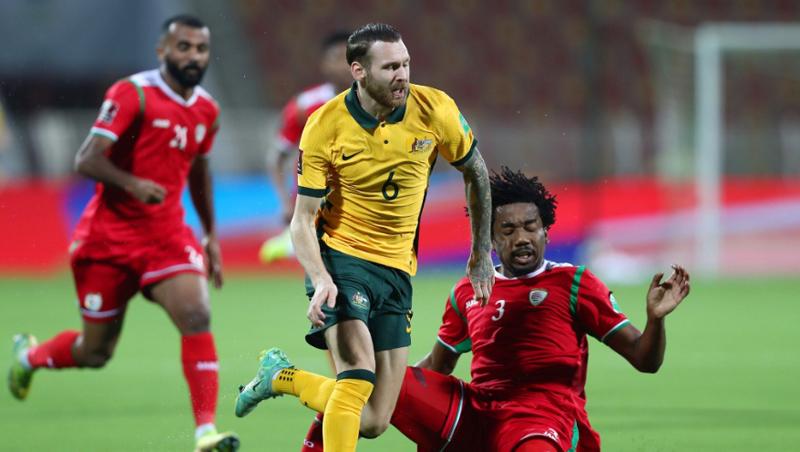 Hasil Kualifikasi Piala Dunia 2022: Penalti Menit Akhir Oman Gagalkan Kemenangan Australia