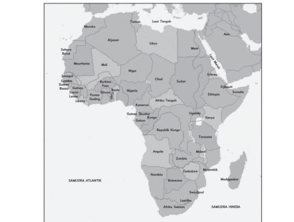 Letak Astronomis Benua Afrika, Karakteristik dan Iklimnya Lengkap