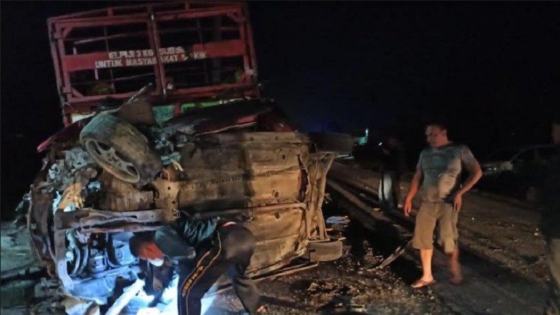 Kronologi Kecelakaan Maut di Humbahas, Honda Civic Terhempas hingga Terbalik