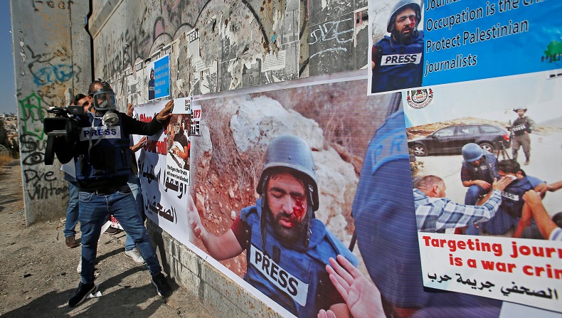 Tentara dan Warga Israel Lakukan 46 Pelanggaran terhadap Jurnalis selama Januari 2022 