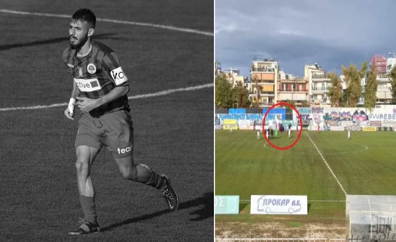 Roboh saat Tanding, Pesepak Bola Muda Yunani Meninggal Dunia di Lapangan