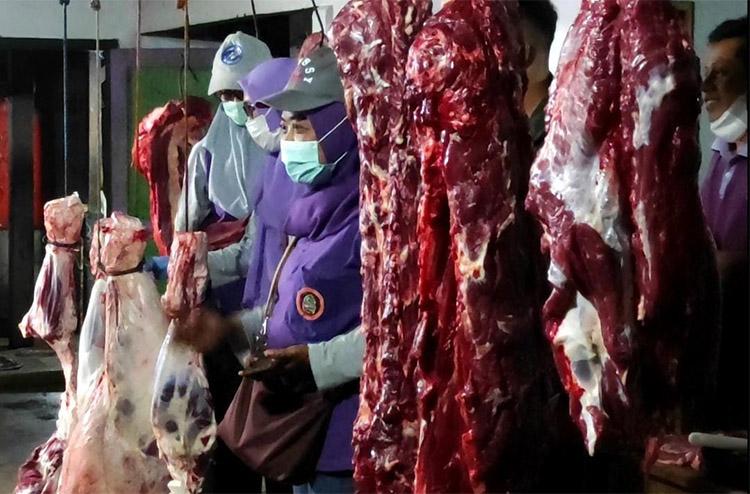 Cegah Penularan Antraks, Dinas Peternakan Gunungkidul Sidak Tempat Potong Hewan