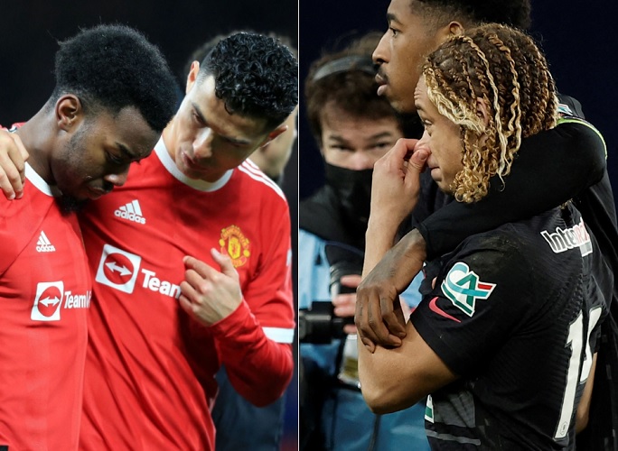 Ronaldo Hibur Elanga usai Gagal Penalti, Netizen: Beda Mental, Messi Cuekin Xavi Simons