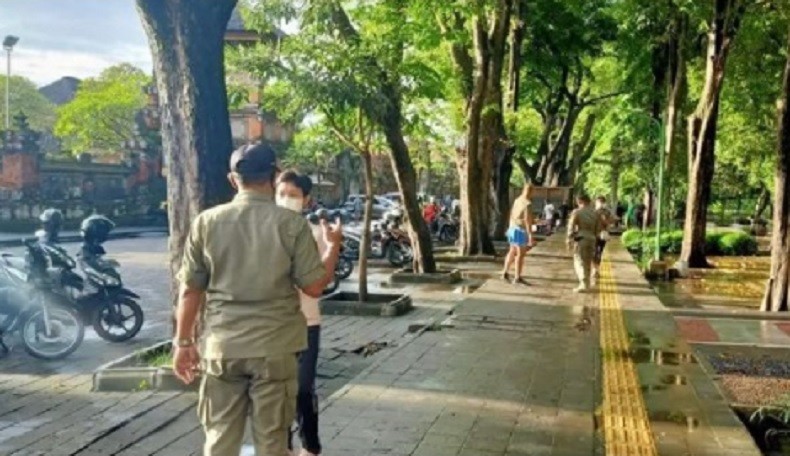 Fasilitas Publik di Denpasar Ditutup akibat Lonjakan Kasus Covid