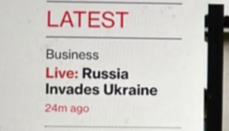 Ups, Media Besar Ini Salah Beritakan Rusia Serang Ukraina