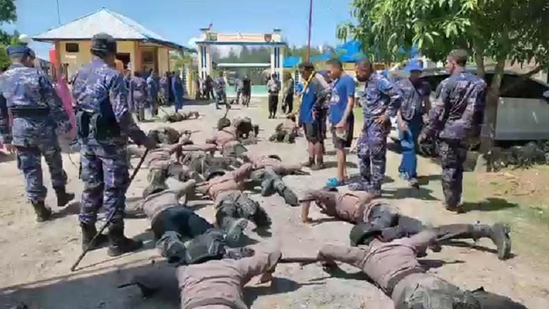Pembaretan Korps Polairud, 15 Bintara Tamtama Lalui Lintas Renang hingga Merayap Kepiting