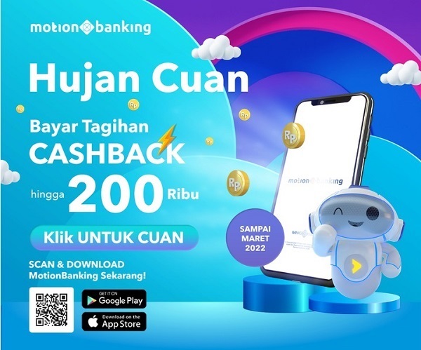Hujan Cuan, Ikuti 3 Tips Cerdas Bayar Tagihan dari MotionBanking