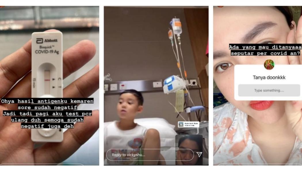 Vicky Shu Positif Covid-19 harus Isoman, Anak Pertama Ikut Demam Tinggi Masuk UGD