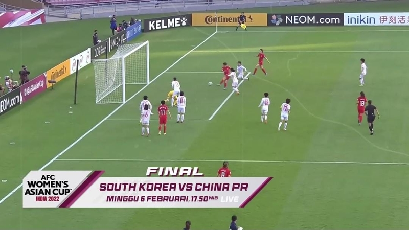 Hari Ini! China Vs Korea Selatan dalam Final Piala Asia Wanita 2022, Live di iNews