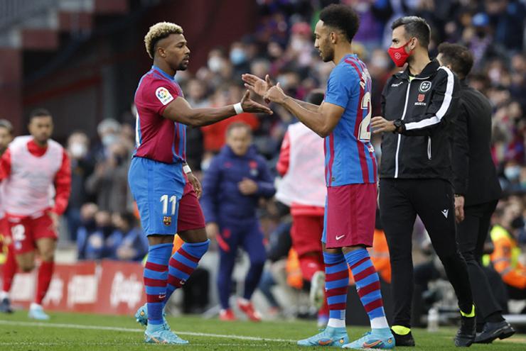 Hasil Barcelona Vs Atletico Madrid: Aubameyang dan Traore Debut, Blaugrana Libas Los Colchoneros