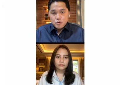 Erick Thohir Tanya Alasan Prilly Latuconsina Beli Klub Bola, Begini Jawabannya