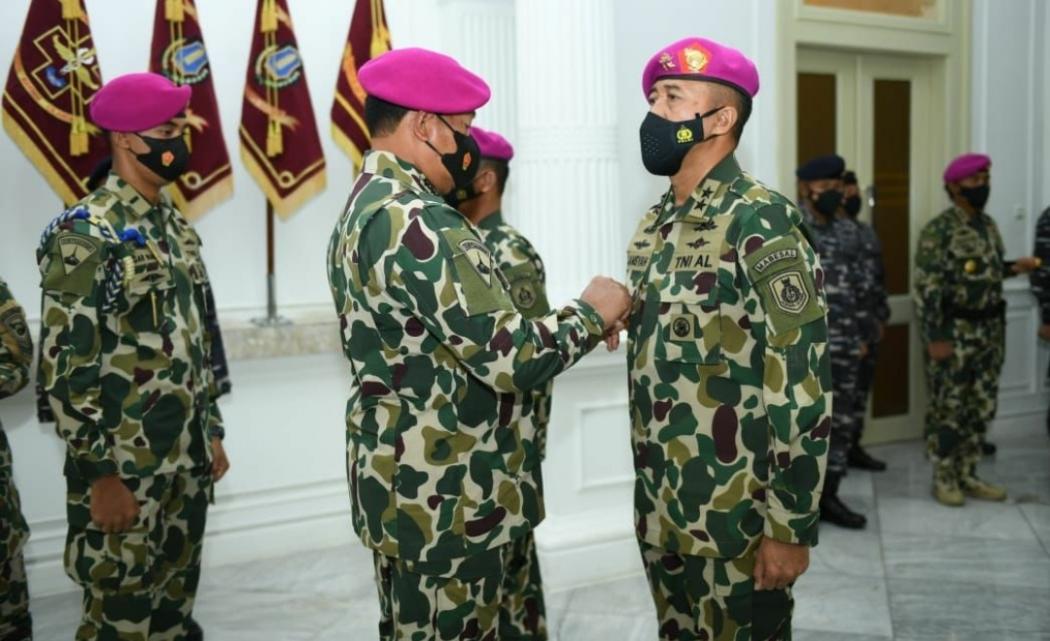 Mayjen Mar Nur Alamsyah Resmi Jabat Aspotmar KSAL