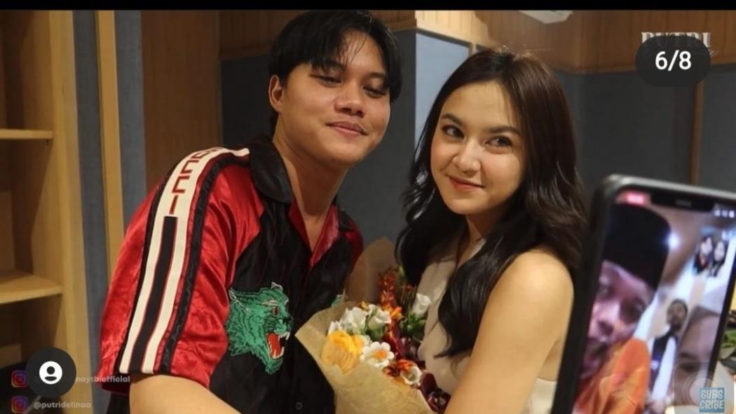 Resmi Pacaran, Rizky Febian Tembak Mahalini di Depan Sule dan Nathalie Holscher