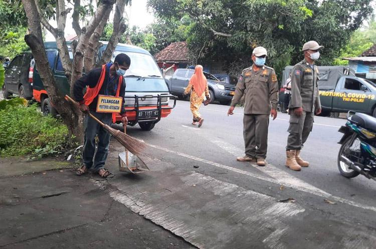 Masyarakat Kulonprogo Mulai Abai Protokol Kesehatan, Satpol PP Jaring 31 Pelanggar