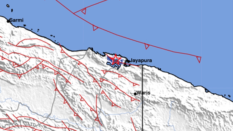 Gempa Terkini Magnitudo 3,2 Guncang Jayapura