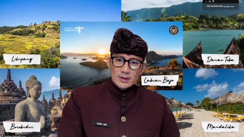 Sandiaga: Kemenparekraf Siap Kolaborasi dengan Gema Santri Nusa Pulihkan Ekonomi dan Buka Lapangan Kerja