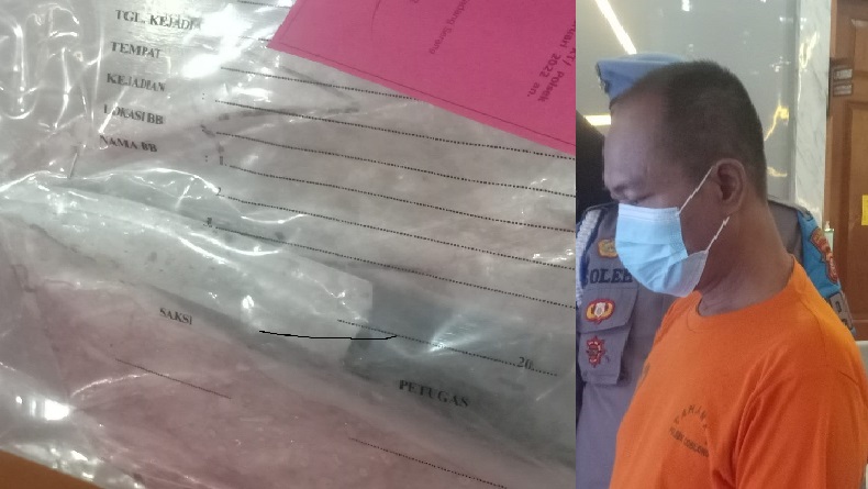Ini Penampakan Pisau Dapur yang Habisi Nyawa Ati Rohaeni Guru SDN Tilil